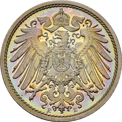 Реверс монеты - 10 пфеннигов 1915 года E "Тип 1890-1916" - цена  монеты - Германия, Германская Империя