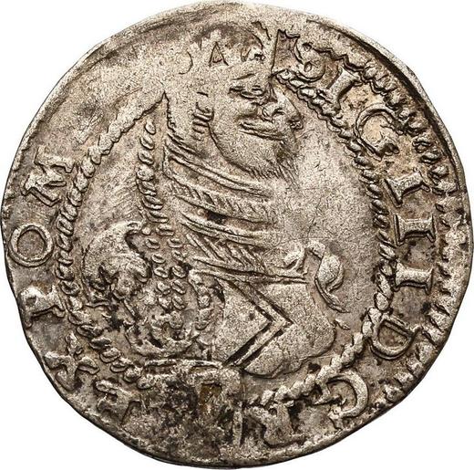 Аверс монеты - 1 грош 1579 года HR - цена серебряной монеты - Польша, Сигизмунд III Ваза