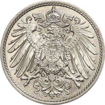 Reverso 10 Pfennige 1904 E "Tipo 1890-1916" - valor de la moneda  - Alemania, Imperio alemán