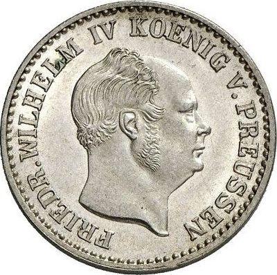 Anverso 2 1/2 Silber Groschen 1858 A - valor de la moneda de plata - Prusia, Federico Guillermo IV