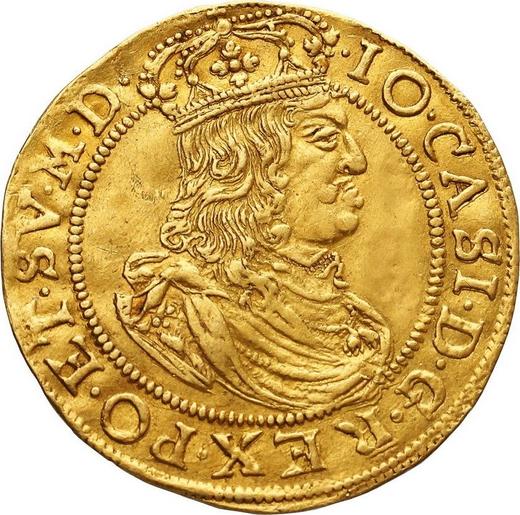Аверс монеты - 2 дуката 1659 года TLB "Тип 1652-1661" - цена золотой монеты - Польша, Ян II Казимир