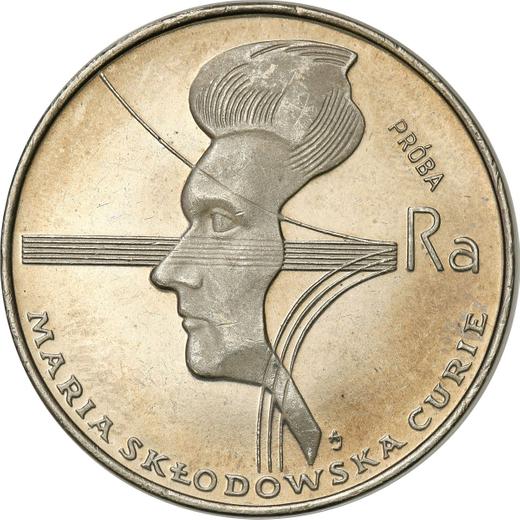Revers Probe 100 Zlotych 1974 MW AJ "Marie Skłodowska-Curie" Nickel - Münze Wert - Polen, Volksrepublik Polen
