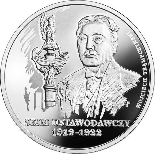 Rewers monety - 10 złotych 2019 "Sejm Ustawodawczy 1919-1922" - cena srebrnej monety - Polska, III RP po denominacji
