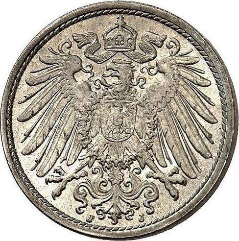 Reverso 10 Pfennige 1903 J "Tipo 1890-1916" - valor de la moneda  - Alemania, Imperio alemán