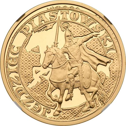 Reverse 200 Zlotych 2006 MW ET "History of the Polish Cavalry: The Piast Horseman" - Gold Coin Value - Poland, III Republic after denomination