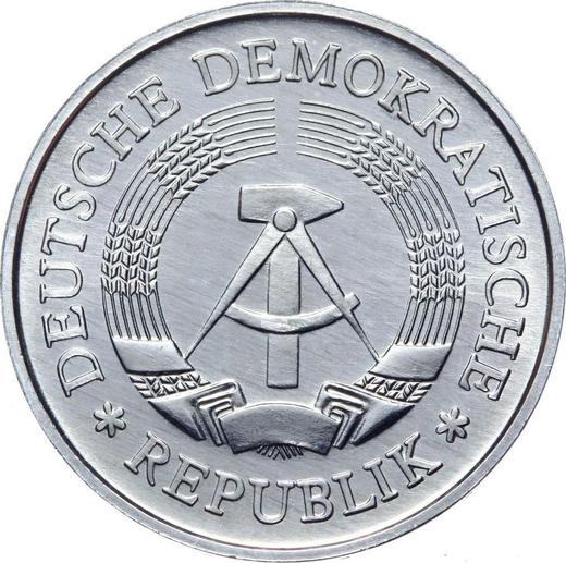 Reverso 1 marco 1990 A - valor de la moneda  - Alemania, República Democrática Alemana (RDA)