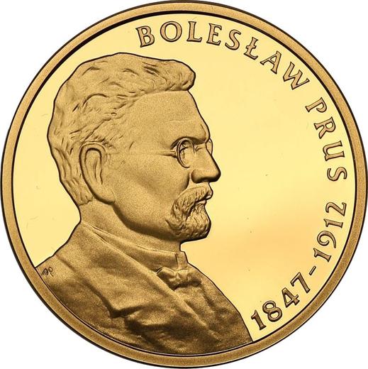 Reverso 200 eslotis 2012 MW NR "Centenario de la muerte de Bolesław Prus" - valor de la moneda de oro - Polonia, República moderna
