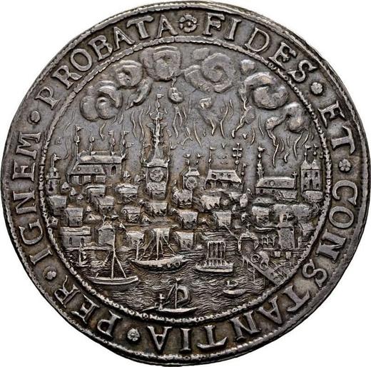Anverso Tálero 1629 HL "Asedio de Torun" - valor de la moneda de plata - Polonia, Segismundo III