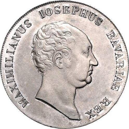 Awers monety - Talar 1820 "Typ 1809-1825" - cena srebrnej monety - Bawaria, Maksymilian I