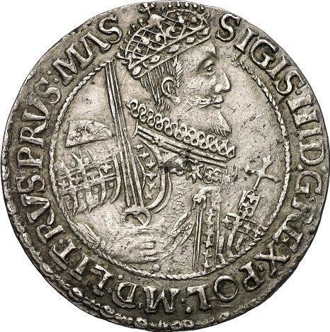 Obverse Ort (18 Groszy) 1621 - Silver Coin Value - Poland, Sigismund III Vasa
