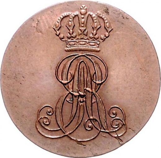 Awers monety - 2 fenigi 1840 A - cena  monety - Hanower, Ernest August I