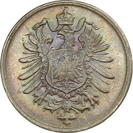 Реверс монеты - 2 пфеннига 1875 года G "Тип 1873-1877" - цена  монеты - Германия, Германская Империя