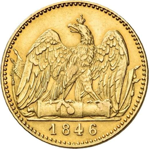 Reverso Frederick D'or 1846 A - valor de la moneda de oro - Prusia, Federico Guillermo IV