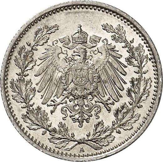 Reverso 50 Pfennige 1903 A "Tipo 1896-1903" - valor de la moneda de plata - Alemania, Imperio alemán