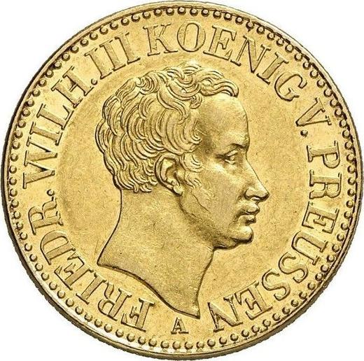 Awers monety - Podwójny Friedrichs d'or 1838 A - cena złotej monety - Prusy, Fryderyk Wilhelm III