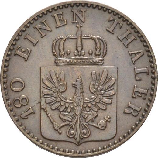 Obverse 2 Pfennig 1866 A -  Coin Value - Prussia, William I