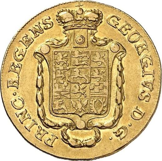 Anverso 5 táleros 1818 FR - valor de la moneda de oro - Brunswick-Wolfenbüttel, Carlos II