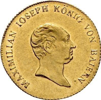 Awers monety - Dukat 1812 - cena złotej monety - Bawaria, Maksymilian I