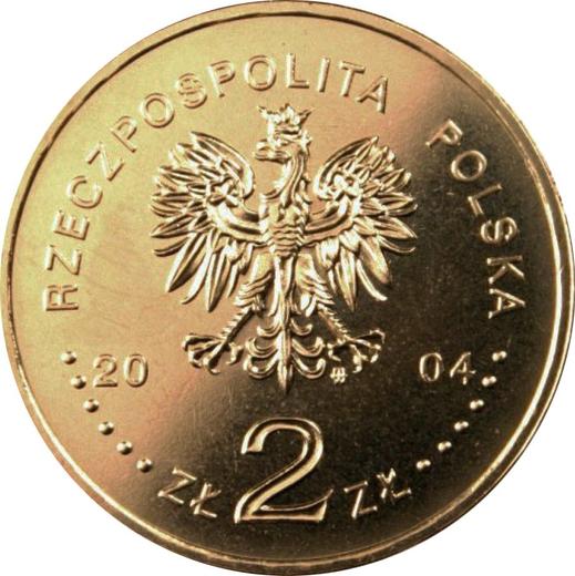 Anverso 2 eslotis 2004 MW RK "Generał Stanisław Sosabowski" - valor de la moneda  - Polonia, República moderna
