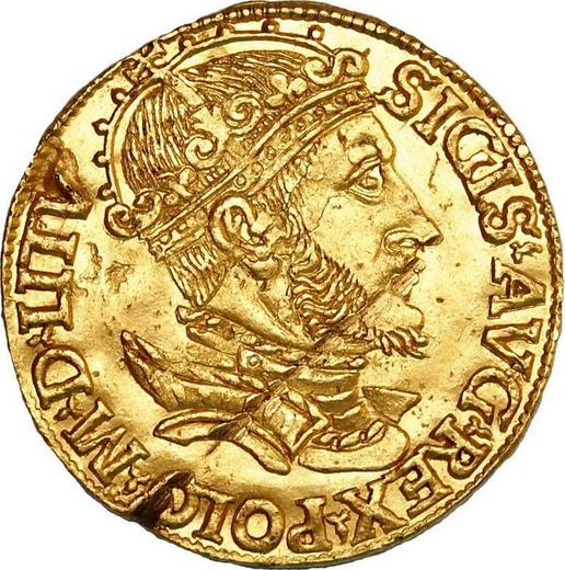Аверс монеты - Дукат 1548 "Литва" - Польша, Сигизмунд II Август