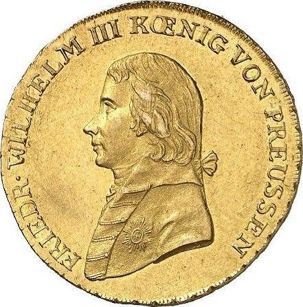 Аверс монеты - 2 фридрихсдора 1806 года A - цена золотой монеты - Пруссия, Фридрих Вильгельм III