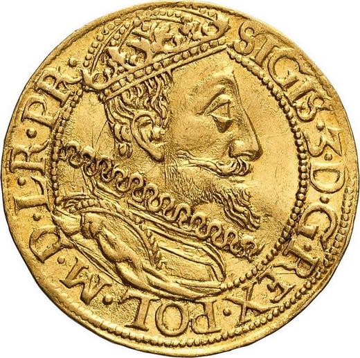 Awers monety - Dukat 1611 "Gdańsk" - cena złotej monety - Polska, Zygmunt III