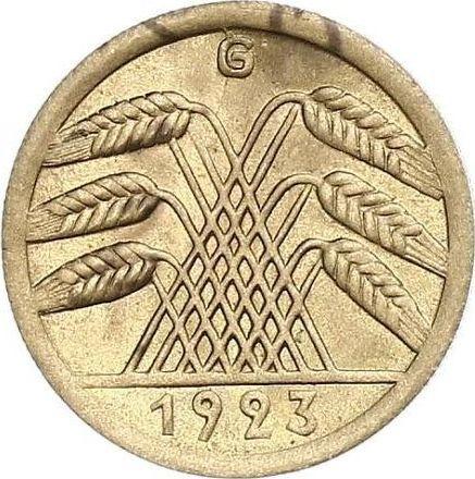 Реверс монеты - 50 рентенпфеннигов 1923 года G - цена  монеты - Германия, Bеймарская республика