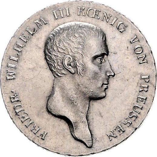 Аверс монеты - Талер 1809 года A "Тип 1809-1816" - цена серебряной монеты - Пруссия, Фридрих Вильгельм III