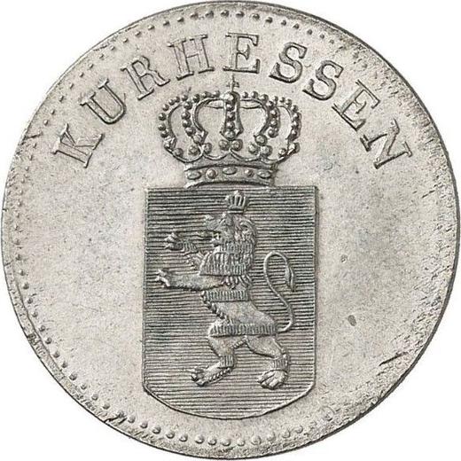 Аверс монеты - 6 крейцеров 1833 года - цена серебряной монеты - Гессен-Кассель, Вильгельм II