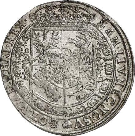 Реверс монеты - Талер 1640 года GG - цена серебряной монеты - Польша, Владислав IV