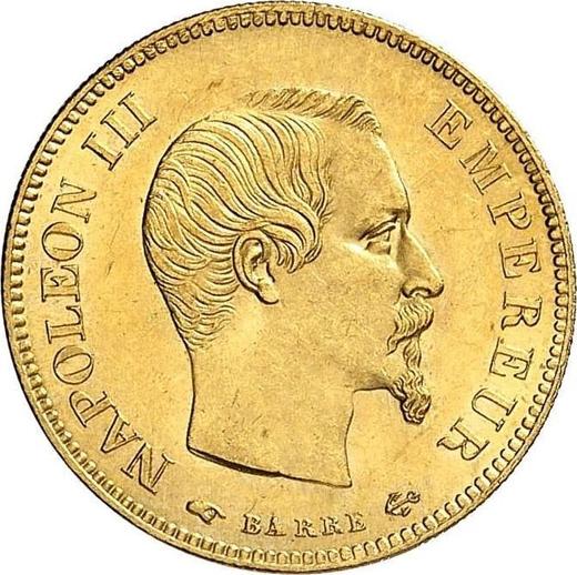 Obverse 10 Francs 1855 A "Type 1855-1860" Paris - France, Napoleon III
