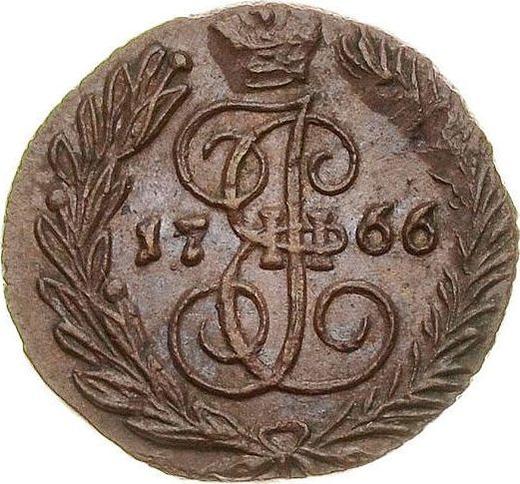 Rewers monety - Połuszka (1/4 kopiejki) 1766 ЕМ - cena  monety - Rosja, Katarzyna II