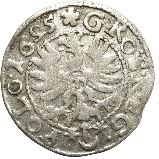 Rewers monety - 1 grosz 1625 - cena srebrnej monety - Polska, Zygmunt III