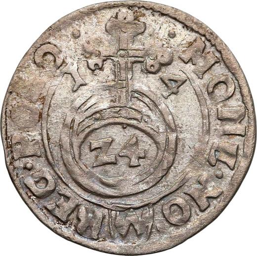 Anverso Poltorak 1614 "Casa de moneda de Bydgoszcz" - valor de la moneda de plata - Polonia, Segismundo III