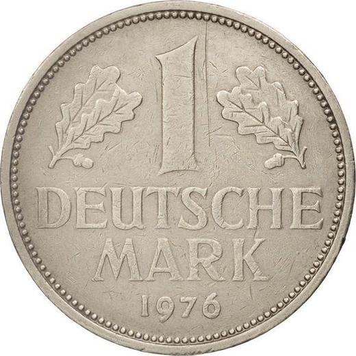 Obverse 1 Mark 1976 G -  Coin Value - Germany, FRG