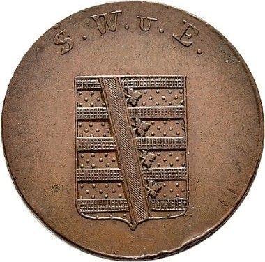 Аверс монеты - 4 пфеннига 1812 года - цена  монеты - Саксен-Веймар-Эйзенах, Карл Август