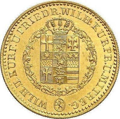 Anverso 5 táleros 1834 - valor de la moneda de oro - Hesse-Cassel, Guillermo II