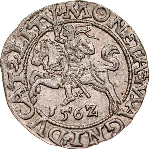 Reverso Medio grosz 1562 "Lituania" - valor de la moneda de plata - Polonia, Segismundo II Augusto