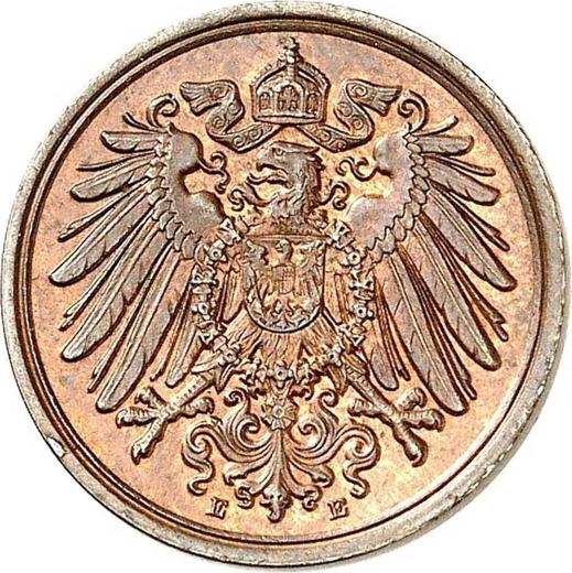 Реверс монеты - 1 пфенниг 1902 года E "Тип 1890-1916" - цена  монеты - Германия, Германская Империя