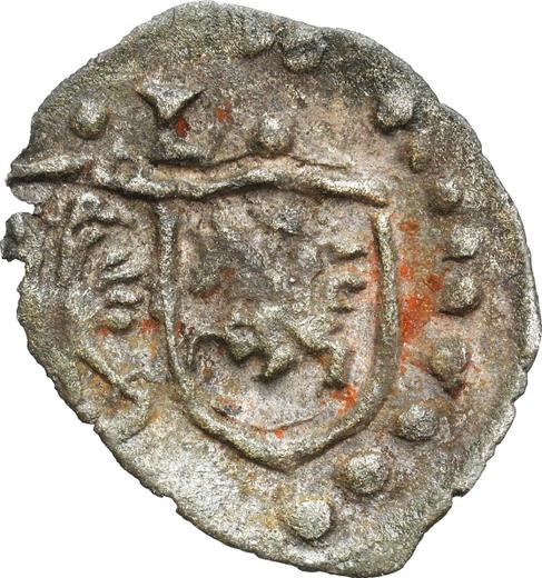 Аверс монеты - Денарий без года (1587-1632) L - цена серебряной монеты - Польша, Сигизмунд III Ваза
