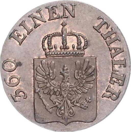 Obverse 1 Pfennig 1843 A -  Coin Value - Prussia, Frederick William IV