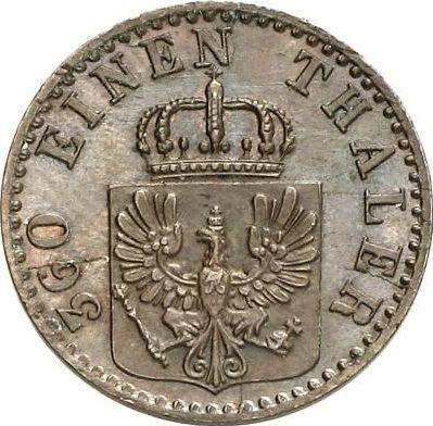 Аверс монеты - 1 пфенниг 1864 года A - цена  монеты - Пруссия, Вильгельм I