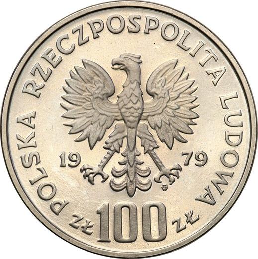 Obverse Pattern 100 Zlotych 1979 MW "Chamois" Nickel -  Coin Value - Poland, Peoples Republic