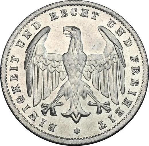 Аверс монеты - 500 марок 1923 года A - цена  монеты - Германия, Bеймарская республика