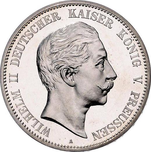 Anverso 5 marcos 1903 A "Prusia" - valor de la moneda de plata - Alemania, Imperio alemán
