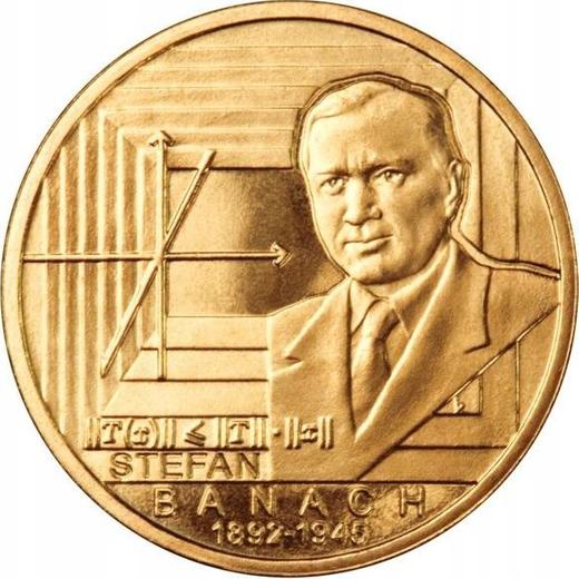 Реверс монеты - 2 злотых 2012 года MW RK "120 лет со дня рождения Стефана Банаха" - цена  монеты - Польша, III Республика после деноминации
