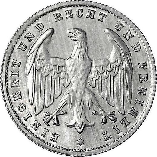 Anverso 500 marcos 1923 J - valor de la moneda  - Alemania, República de Weimar