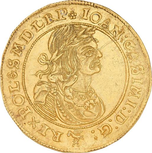 Awers monety - Dwudukat 1662 NG "Typ 1661-1662" - cena złotej monety - Polska, Jan II Kazimierz