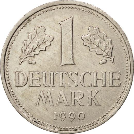 Obverse 1 Mark 1990 D - Germany, FRG