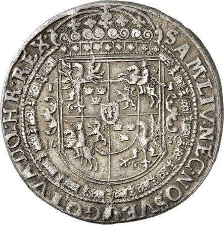 Реверс монеты - Талер 1630 года II "Тип 1618-1630" - цена серебряной монеты - Польша, Сигизмунд III Ваза